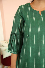 Forest green|Feeding Kurti|La la land|All Us WomenALL US WOMENmaternity and feeding