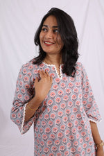 Free Spirit Kurthi – Handblock Print Feeding - Friendly| Passeo CollectionALL US WOMENmaternity and feeding