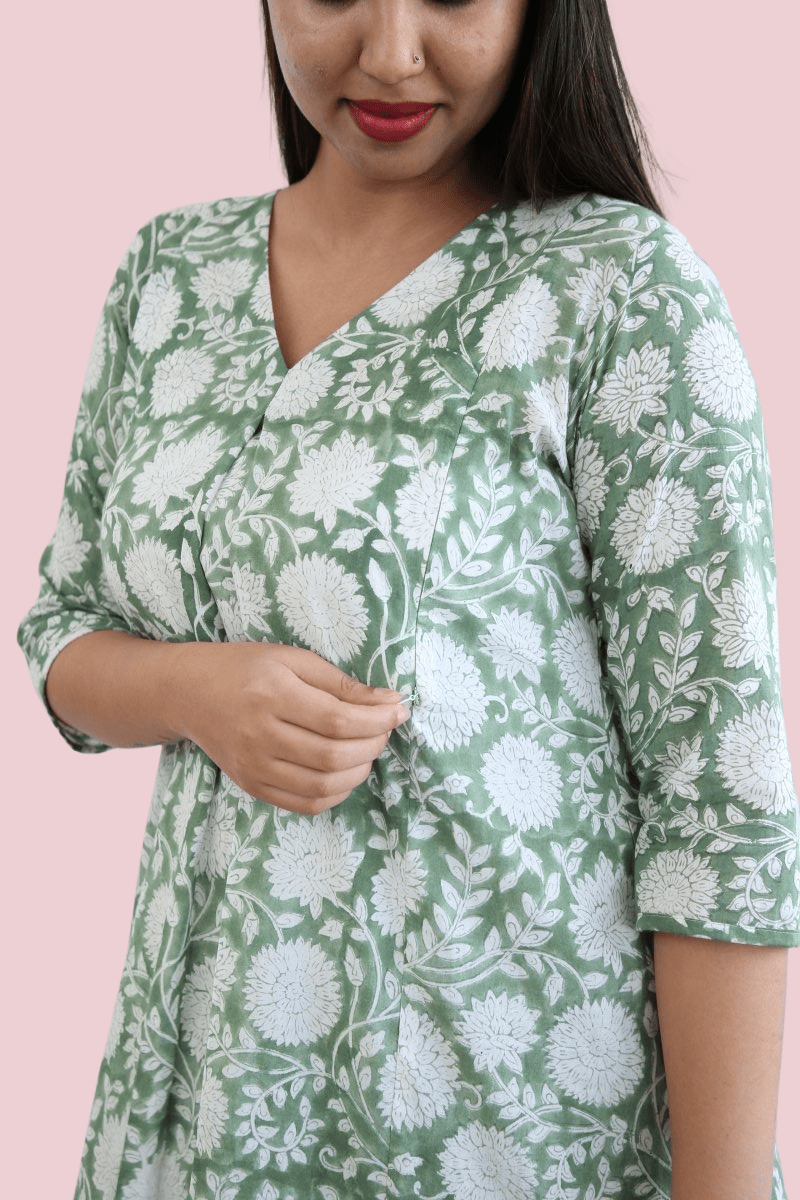 Gentle Cascade Co - ord set|Fountain of hope|Maternity wearALL US WOMENmaternity and feeding