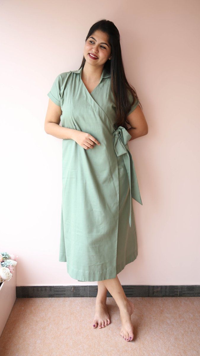 Guava garden wrap dress|Maternity|Fruitful journey|All us womenALL US WOMENmaternity and feeding