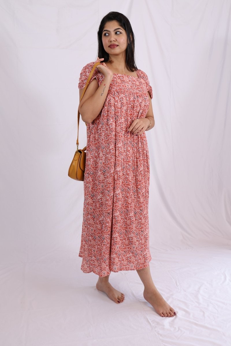 Happy Trails – Passeo Collection | Maternity & Feeding - Friendly Midi DressALL US WOMENmaternity and feeding
