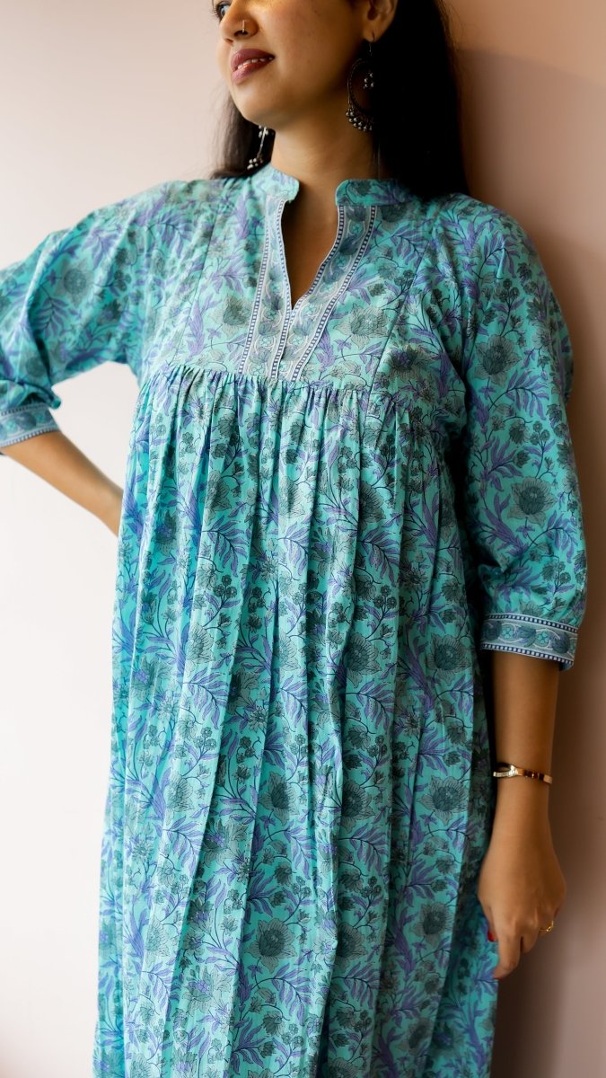 Hindol | Soft CottonMaternity & Feeding DressALL US WOMENmaternity and feeding