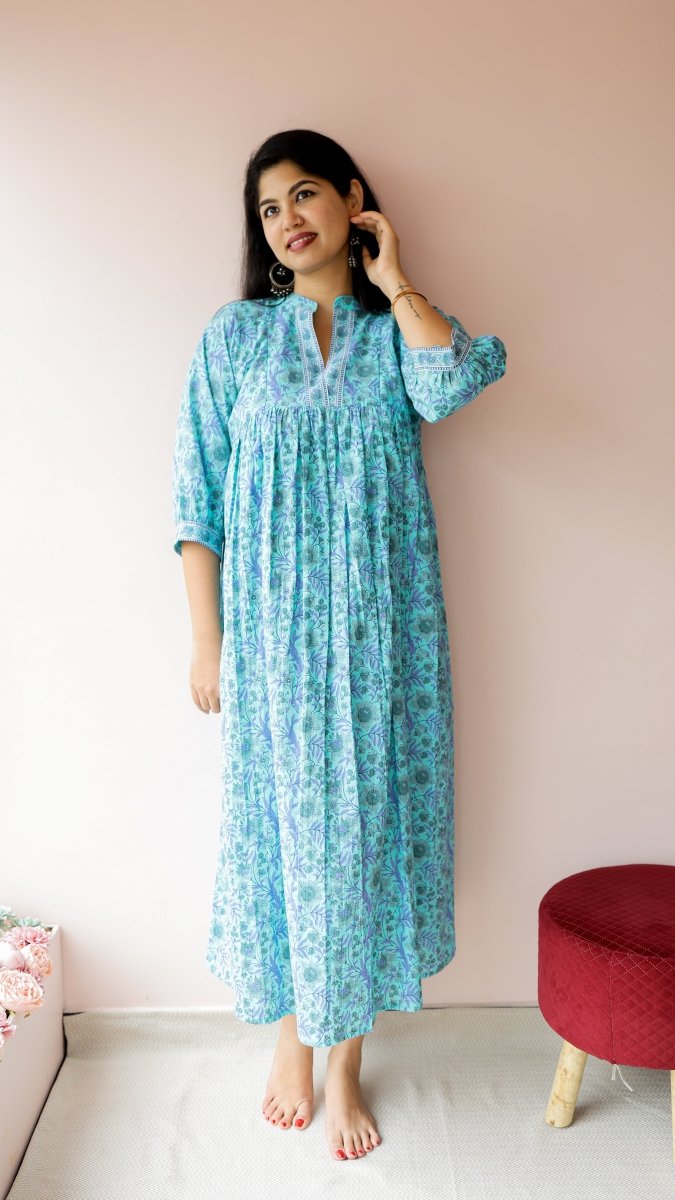 Hindol | Soft CottonMaternity & Feeding DressALL US WOMENmaternity and feeding