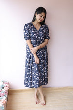 Ira Handblock Printed Cotton Maternity & Nursing Dress | Noor collectionALL US WOMENmaternity and feeding