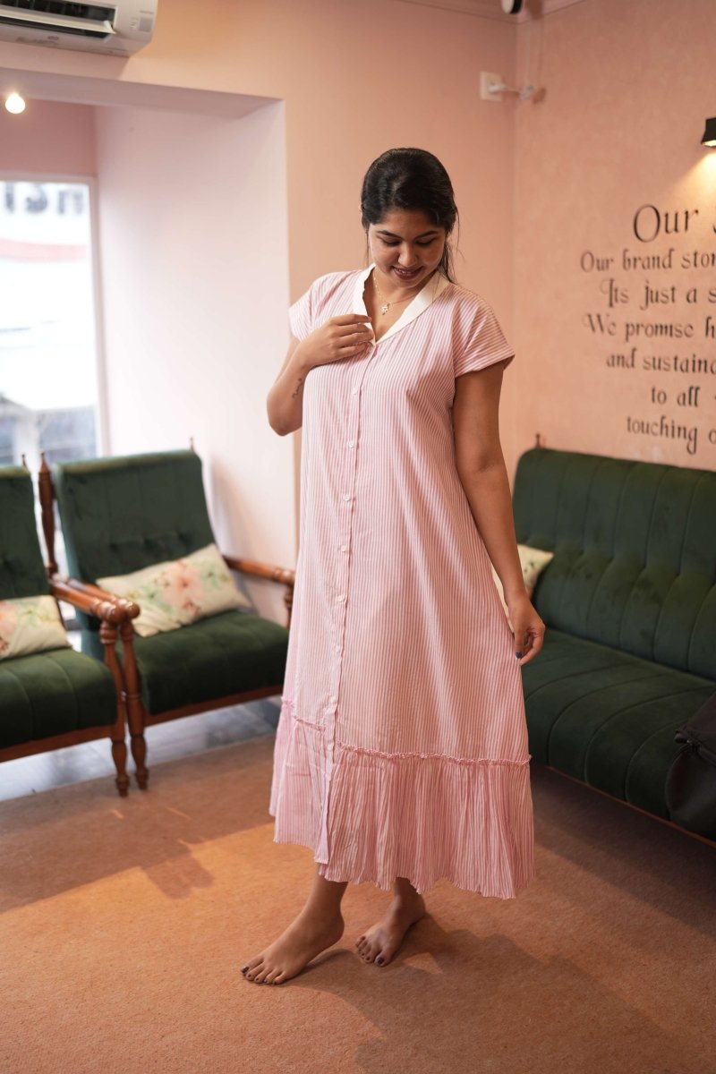 Kalyani|Hospital Dress|Maternity|MadhuramALL US WOMENmaternity and feeding