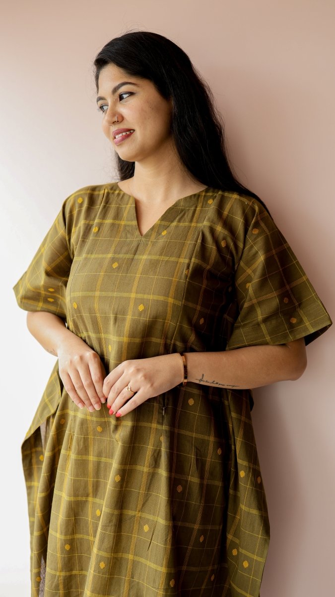 Kani |Handloom Cotton Feeding CordsetALL US WOMENmaternity and feeding