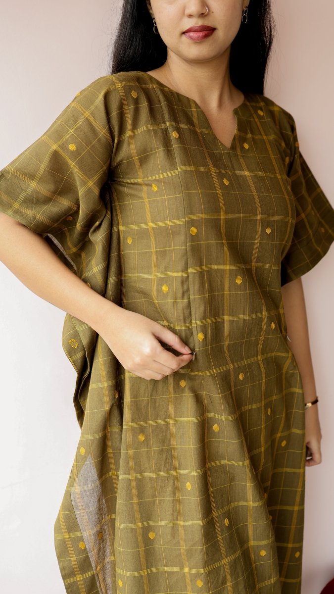 Kani |Handloom Cotton Feeding CordsetALL US WOMENmaternity and feeding
