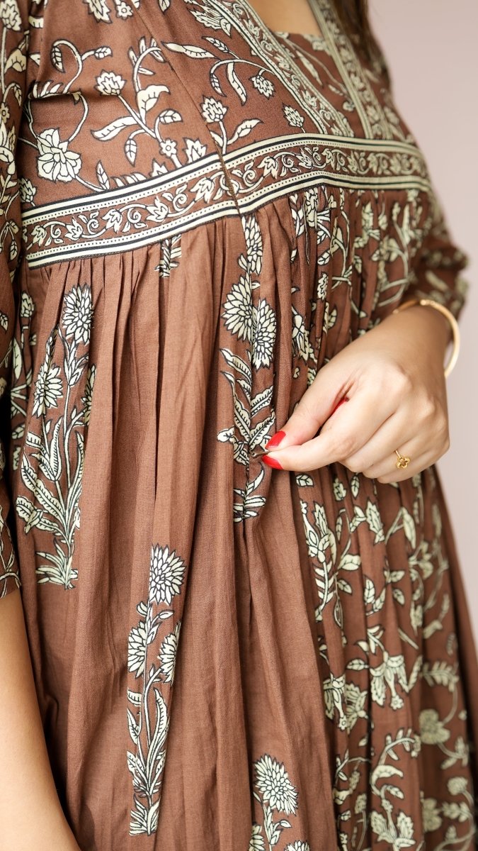 Kaveri | Soft Cotton Maternity & Feeding DressALL US WOMENmaternity and feeding