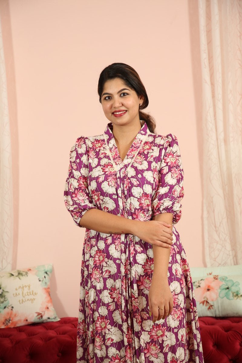 Kurti|Feeding|Serene|lotusprintALL US WOMENmaternity and feeding