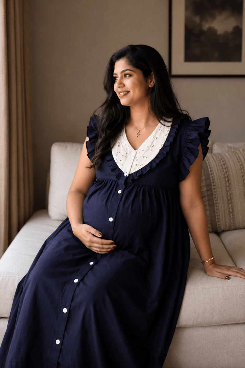 Liminal | Button-Down Maternity & Nursing DressALL US WOMENmaternity and feeding