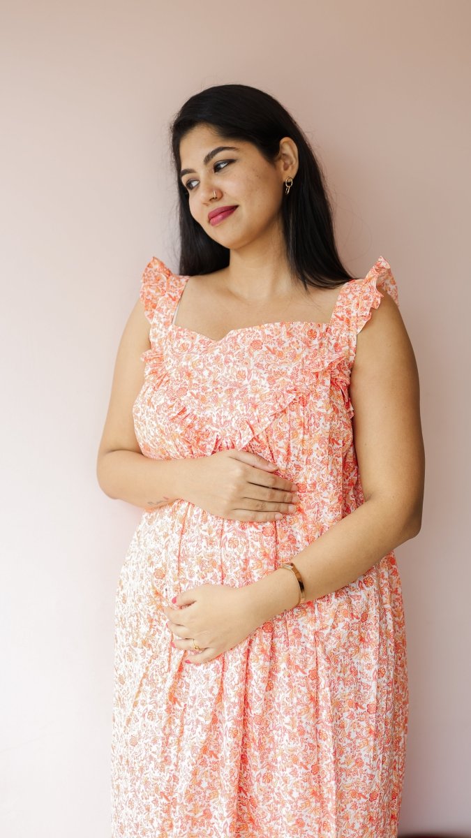 Lino | Cotton Maternity DressALL US WOMENmaternity and feeding