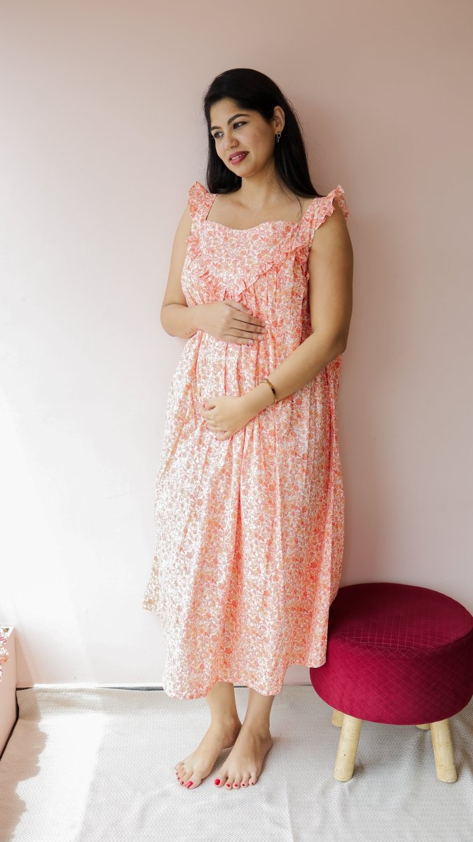 Lino | Cotton Maternity DressALL US WOMENmaternity and feeding