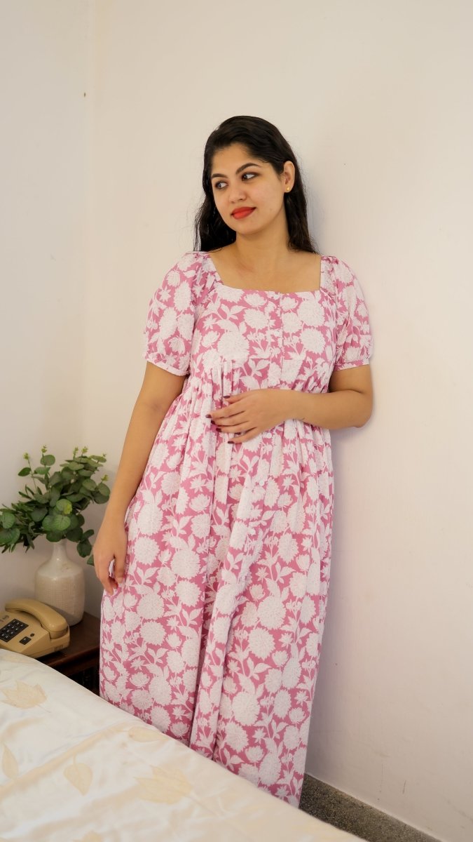 Lulla Button - Down Homecoming Recovery DressALL US WOMENmaternity and feeding