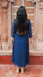 Lumière | Midnight Navy Zardozi Kurta | ÉLAN PremièreALL US WOMENmaternity and feeding