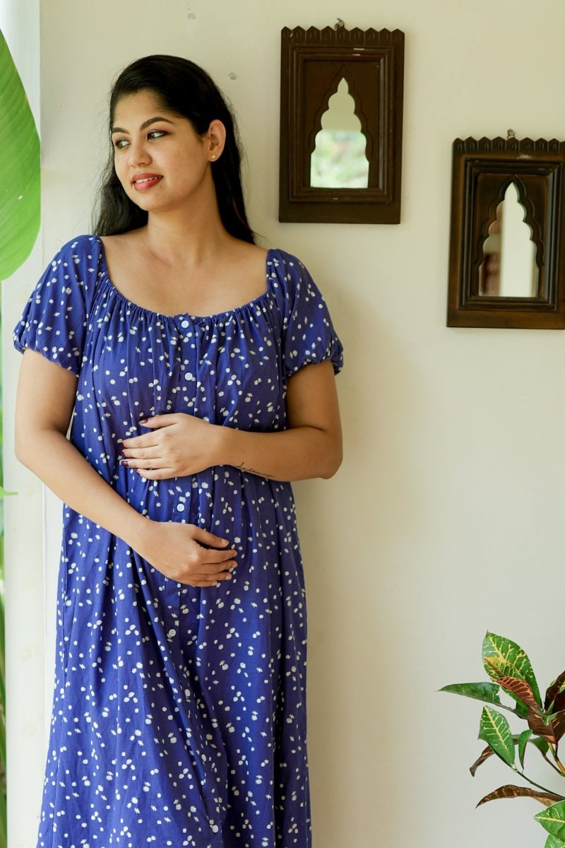 Lune Button - Down Recovery Dress|The Rest RitualALL US WOMENmaternity and feeding