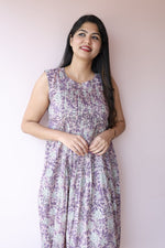 Maisha Handblock Cotton Feeding - Friendly Maternity Dress | NoorALL US WOMENmaternity and feeding