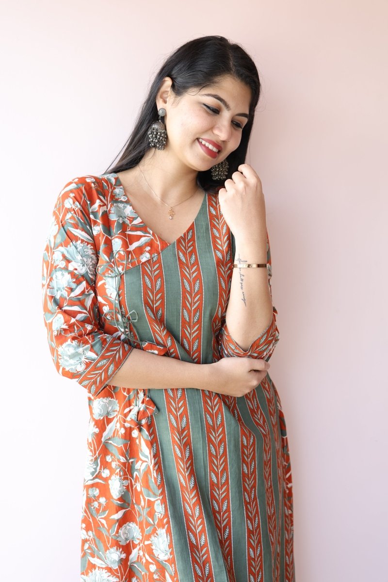 Meher Cotton Feeding - Friendly Maternity Dress | Noor|All Us WomenALL US WOMENmaternity and feeding