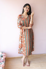 Meher Cotton Feeding - Friendly Maternity Dress | Noor|All Us WomenALL US WOMENmaternity and feeding