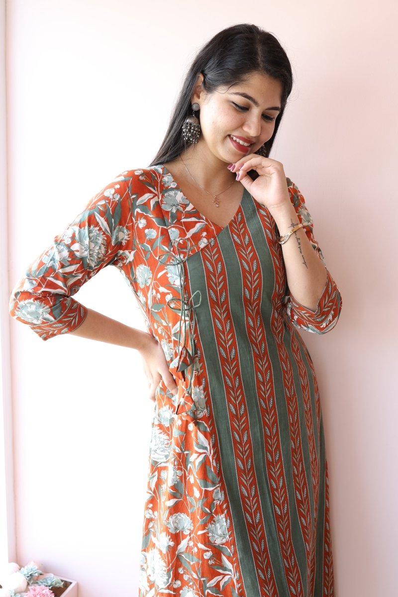 Meher Cotton Feeding - Friendly Maternity Dress | Noor|All Us WomenALL US WOMENmaternity and feeding