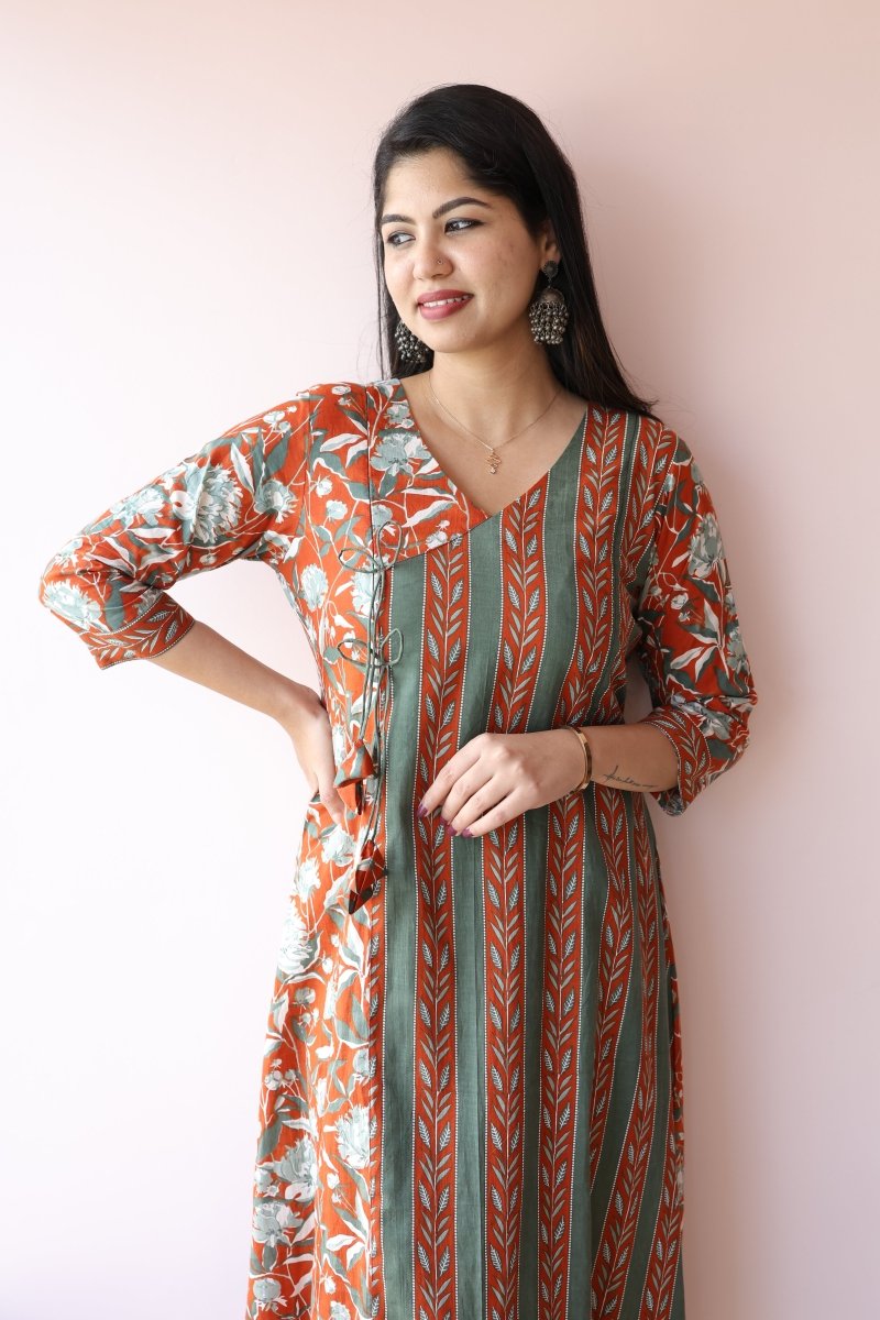 Meher Cotton Feeding - Friendly Maternity Dress | Noor|All Us WomenALL US WOMENmaternity and feeding