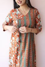 Meher Cotton Feeding - Friendly Maternity Dress | Noor|All Us WomenALL US WOMENmaternity and feeding