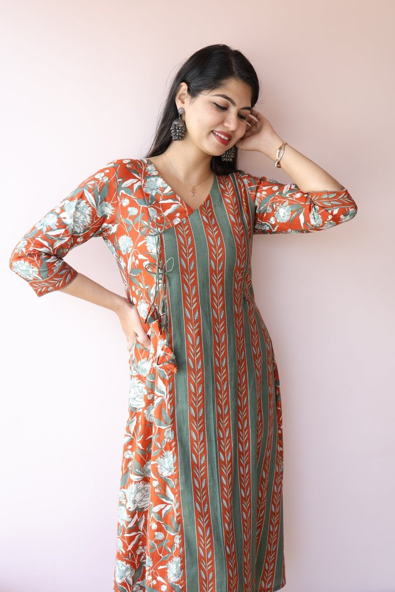 Meher Cotton Feeding - Friendly Maternity Dress | Noor|All Us WomenALL US WOMENmaternity and feeding