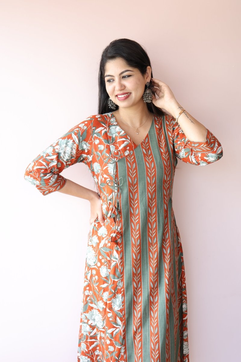 Meher Cotton Feeding - Friendly Maternity Dress | Noor|All Us WomenALL US WOMENmaternity and feeding