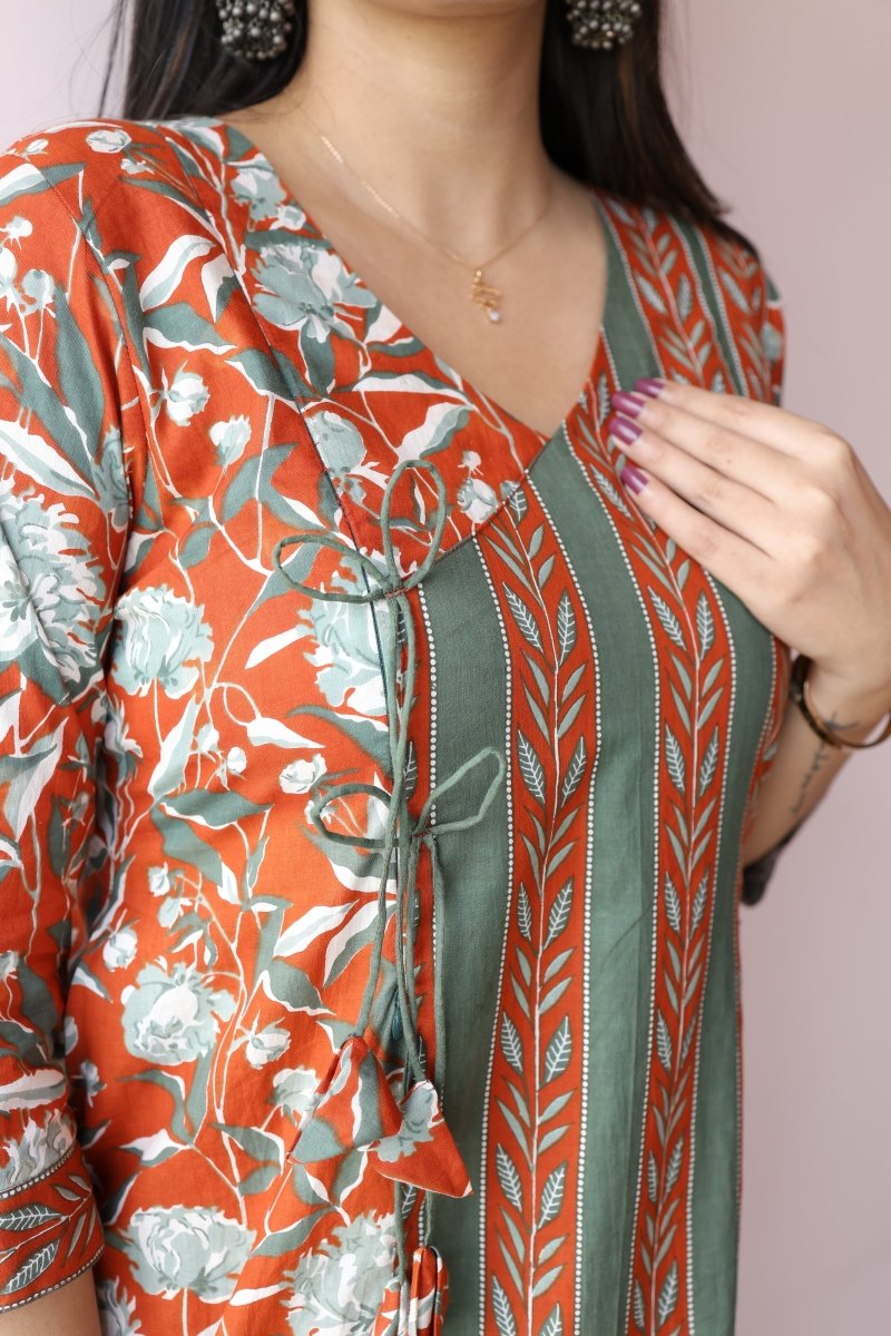 Meher Cotton Feeding - Friendly Maternity Dress | Noor|All Us WomenALL US WOMENmaternity and feeding