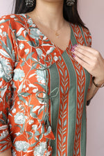 Meher Cotton Feeding - Friendly Maternity Dress | Noor|All Us WomenALL US WOMENmaternity and feeding