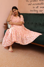 Mellow Drift – Cocoon Edit | Relaxed Fit Cotton Maternity & Nursing DressALL US WOMENmaternity and feeding