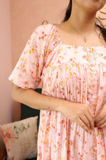 Mellow Drift – Cocoon Edit | Relaxed Fit Cotton Maternity & Nursing DressALL US WOMENmaternity and feeding
