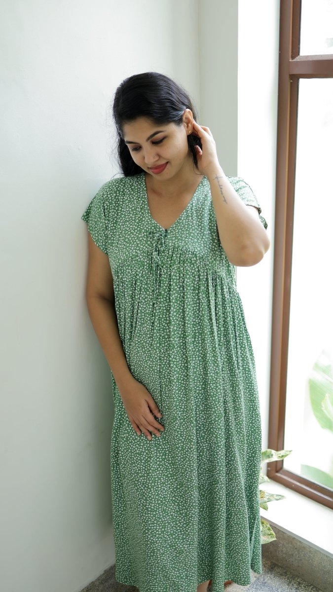 Mera pregnancy and recovery dress | Feeding zips| The rest ritualALL US WOMENmaternity and feeding