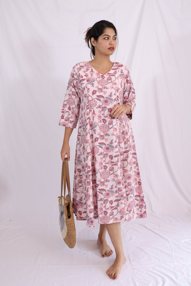 Midday Stroll –Passeo collection| Long Feeding KurthiALL US WOMENmaternity and feeding