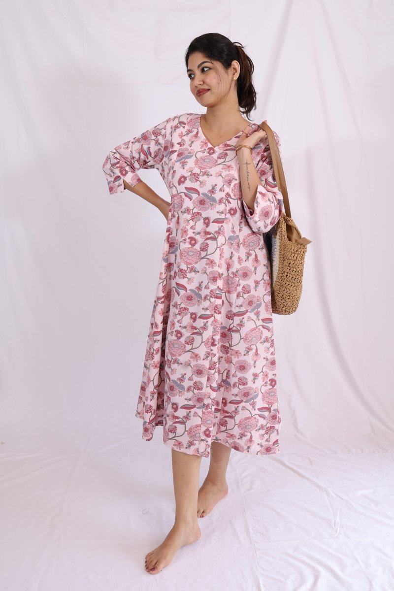 Midday Stroll –Passeo collection| Long Feeding KurthiALL US WOMENmaternity and feeding