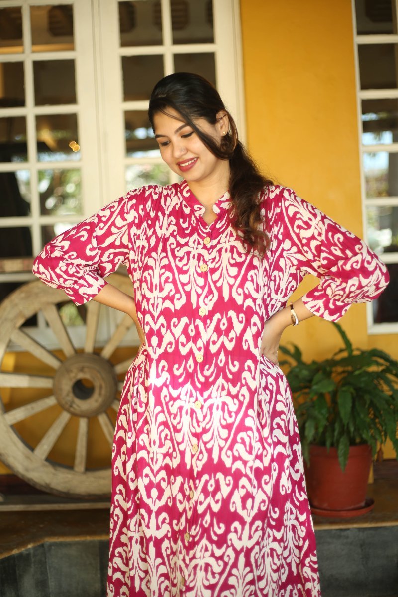 Moroccon shirt Dress|Maternity|Feeding|Alluswomen|LaLaLandALL US WOMENmaternity and feeding