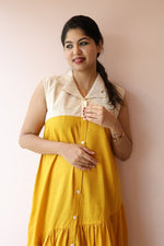 Nestle Soft – Cocoon Edit | Cotton Nursing & Maternity Button - Down Shirt DressALL US WOMENmaternity and feeding
