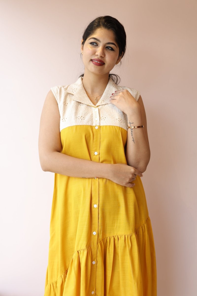 Nestle Soft – Cocoon Edit | Cotton Nursing & Maternity Button - Down Shirt DressALL US WOMENmaternity and feeding