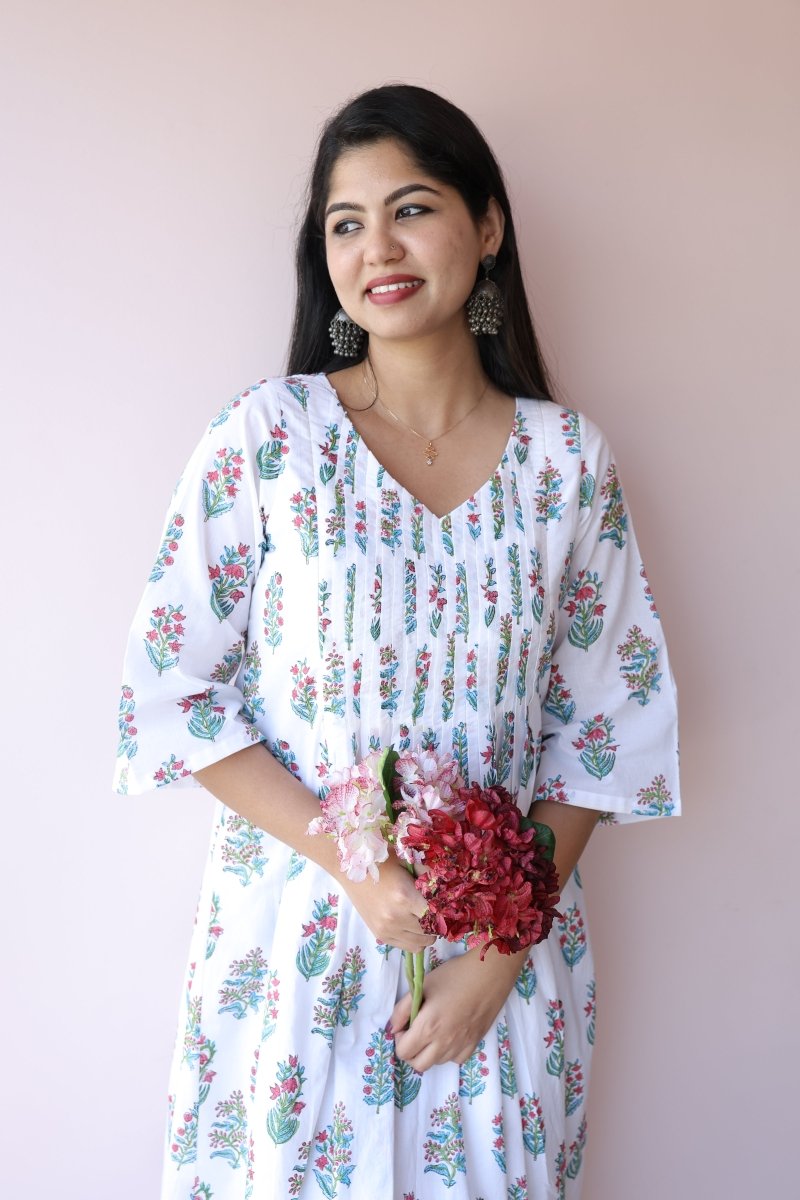Nura Cotton Feeding - Friendly Maternity Dress | Noor collectionALL US WOMENmaternity and feeding