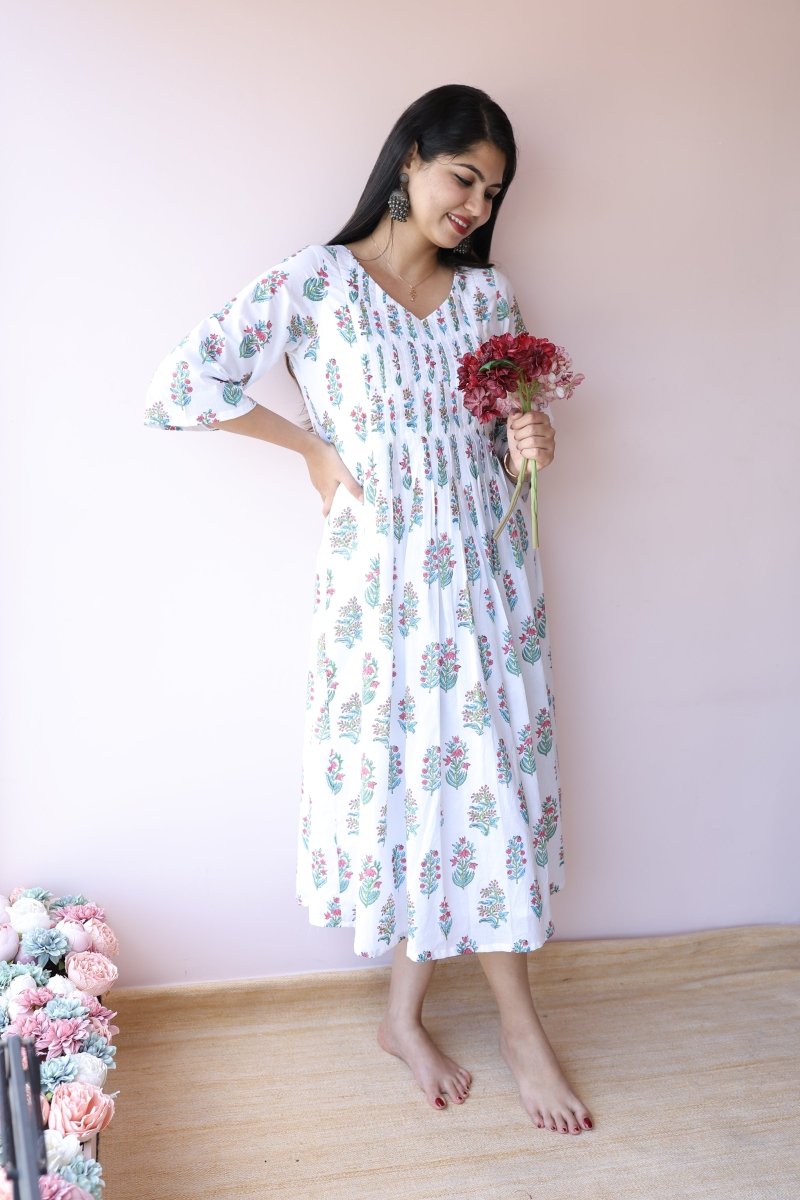 Nura Cotton Feeding - Friendly Maternity Dress | Noor collectionALL US WOMENmaternity and feeding