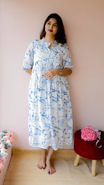 Pebble — Toile Print Twin-Zip homecoming outfitALL US WOMENmaternity and feeding