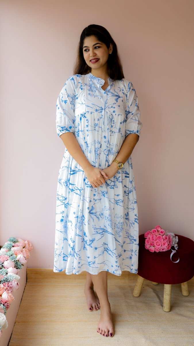Pebble — Toile Print Twin-Zip homecoming outfitALL US WOMENmaternity and feeding