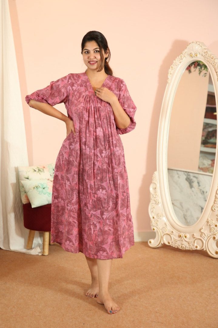 Peony Pink|Feeding kurti|La la land|All Us WomenALL US WOMENmaternity and feeding