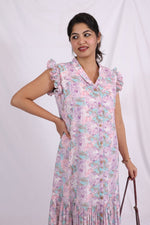 Playdate Bloom Dress – Passeo Collection | Nursing - Friendly Hakoba Cotton Midi DressALL US WOMENmaternity and feeding