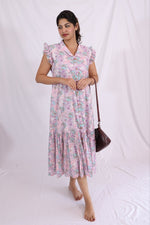 Playdate Bloom Dress – Passeo Collection | Nursing - Friendly Hakoba Cotton Midi DressALL US WOMENmaternity and feeding