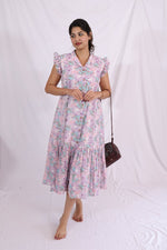 Playdate Bloom Dress – Passeo Collection | Nursing - Friendly Hakoba Cotton Midi DressALL US WOMENmaternity and feeding