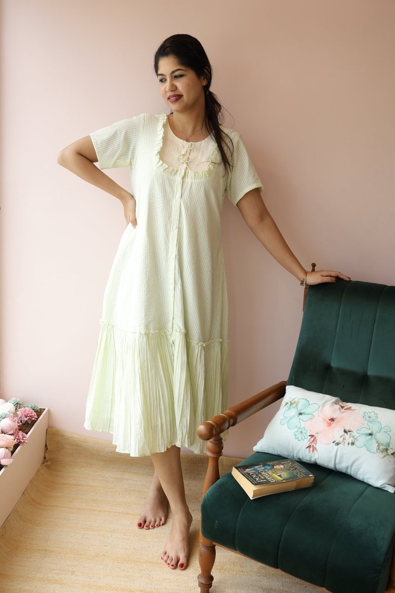 Pure Embrace – Cocoon Edit | button down cottonMaternity DressALL US WOMENmaternity and feeding