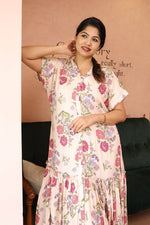 Quiet Bloom – Cocoon Edit | Chic Nursing - Friend button down DressALL US WOMENmaternity and feeding
