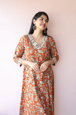 Ruhani Cotton Maternity & Feeding Dress|Noor|All Us WomenALL US WOMENmaternity and feeding