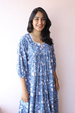 Safa Handblock Printed Cotton Maternity & Feeding Dress | Noor collectionALL US WOMENmaternity and feeding