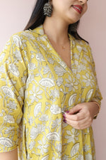 Sana Handblock Cotton Feeding - Friendly Maternity Dress | Noor collectionALL US WOMENmaternity and feeding